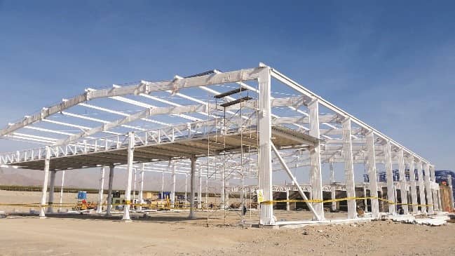 Planta Industrial y Estructuras Metálicas SINME